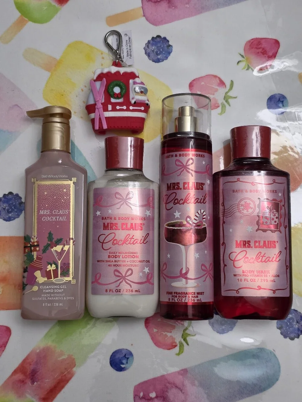 Bath & Body Works Mrs. Claus' Cocktail 5 Piece Body Care Gift Set NEW